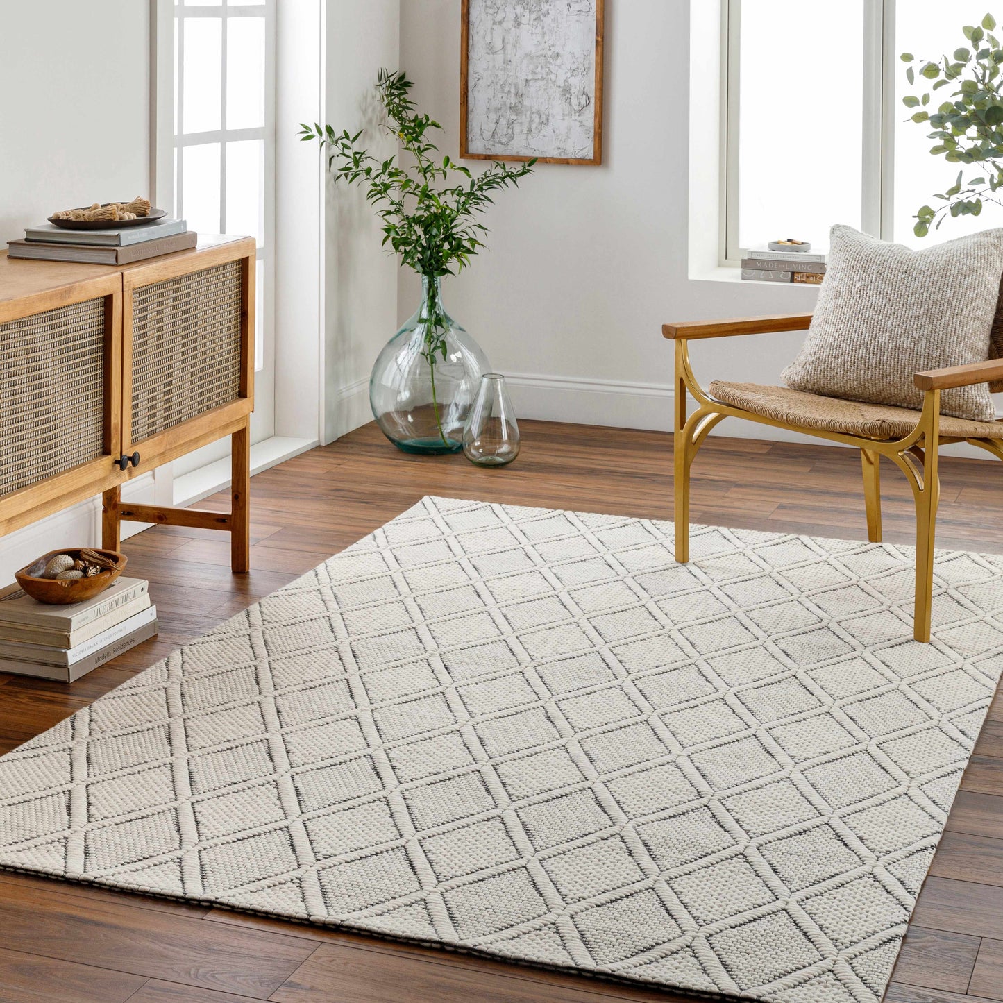 Aeron Wool Area Rug