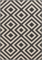 Spilsby Black Trellis Outdoor Rug