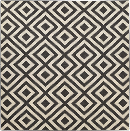 Spilsby Black Trellis Outdoor Rug