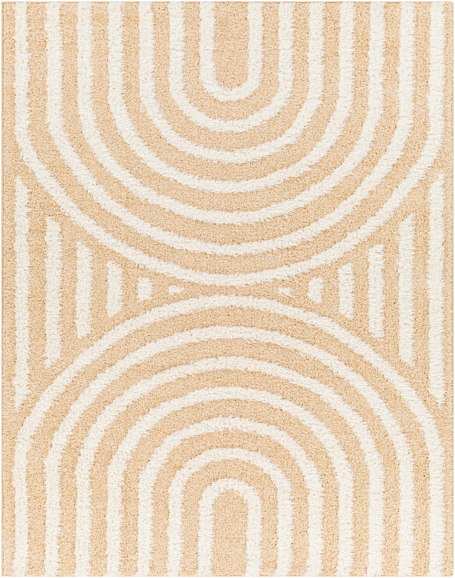 Arnel Beige Area Rug