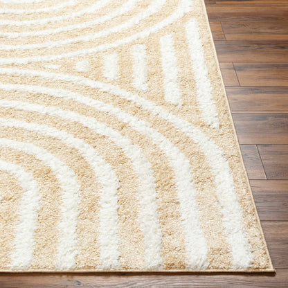 Arnel Beige Area Rug