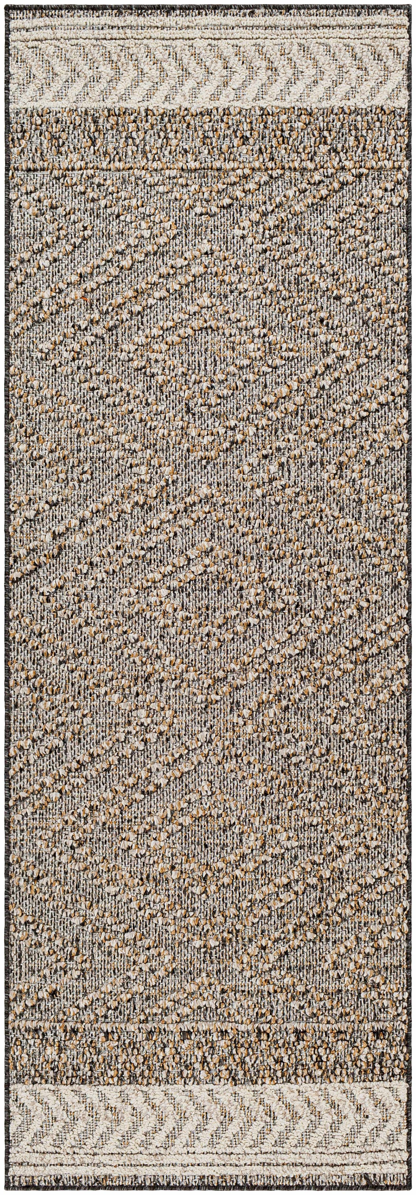 Alfombra Areli color carbón beige