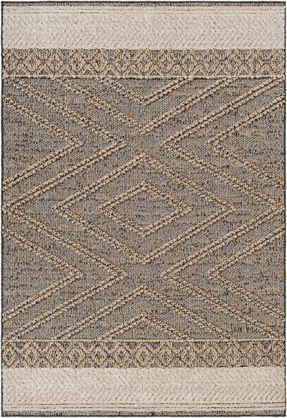 Alfombra Areli color carbón beige