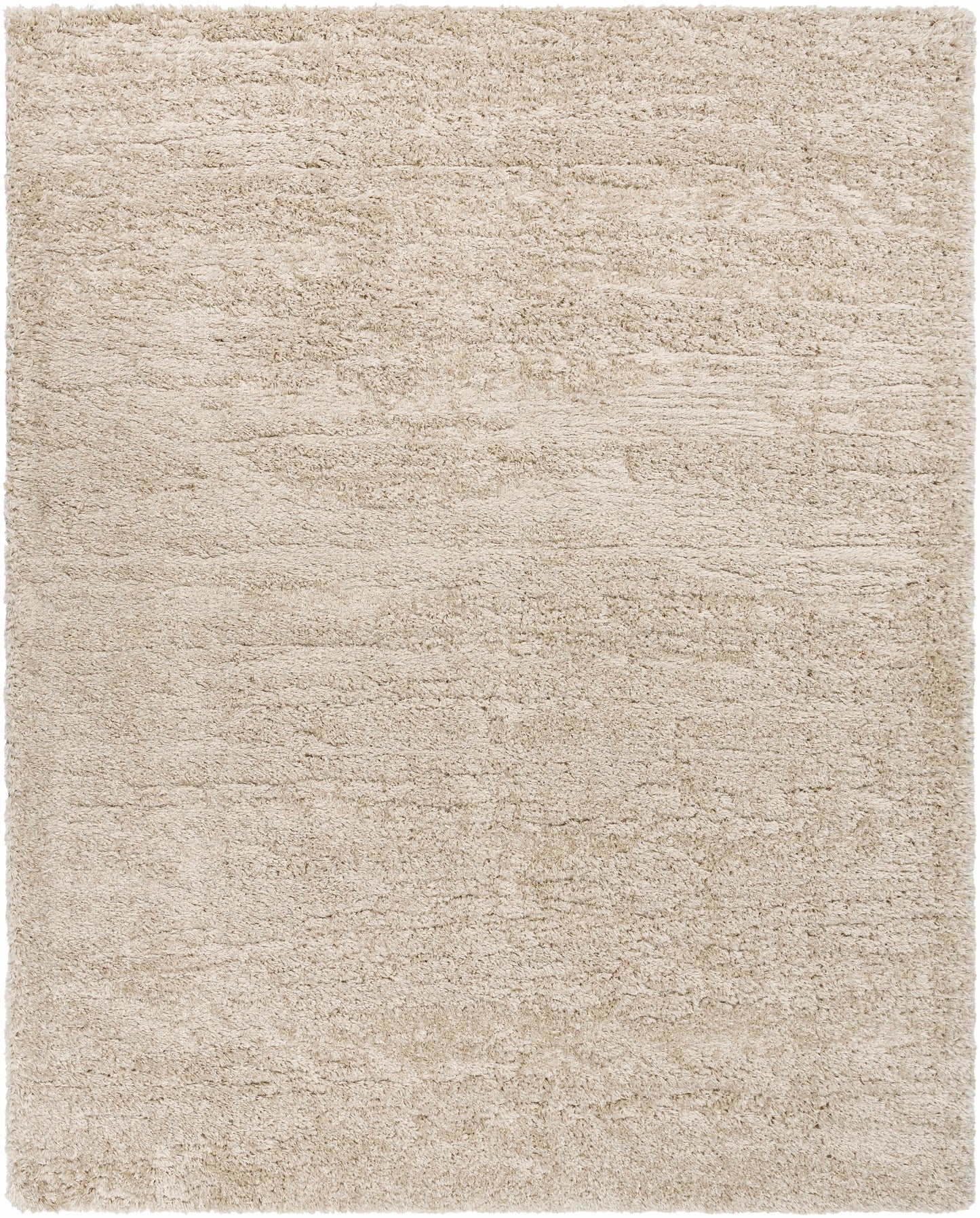 Siari Solid Oatmeal Shag Rug