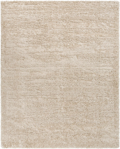 Siari Solid Oatmeal Shag Rug