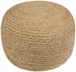 Kaumakani Jute Pouf