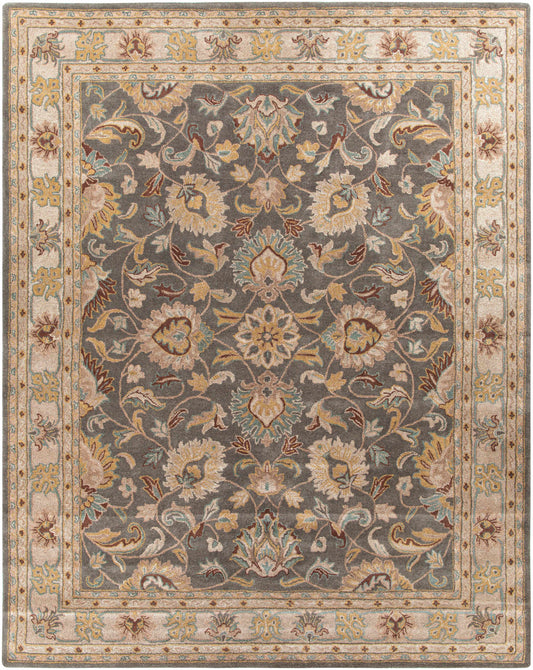 Cherryfield Hand Tufted Taupe Wool Rug